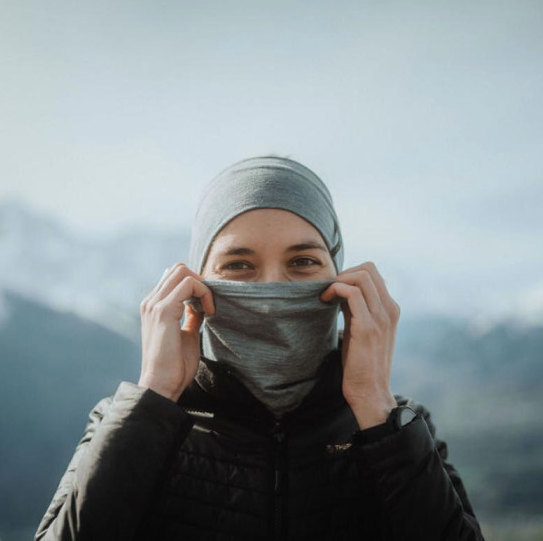 Bundle - Ultra Light Natural neckwarmer, beanie and headband