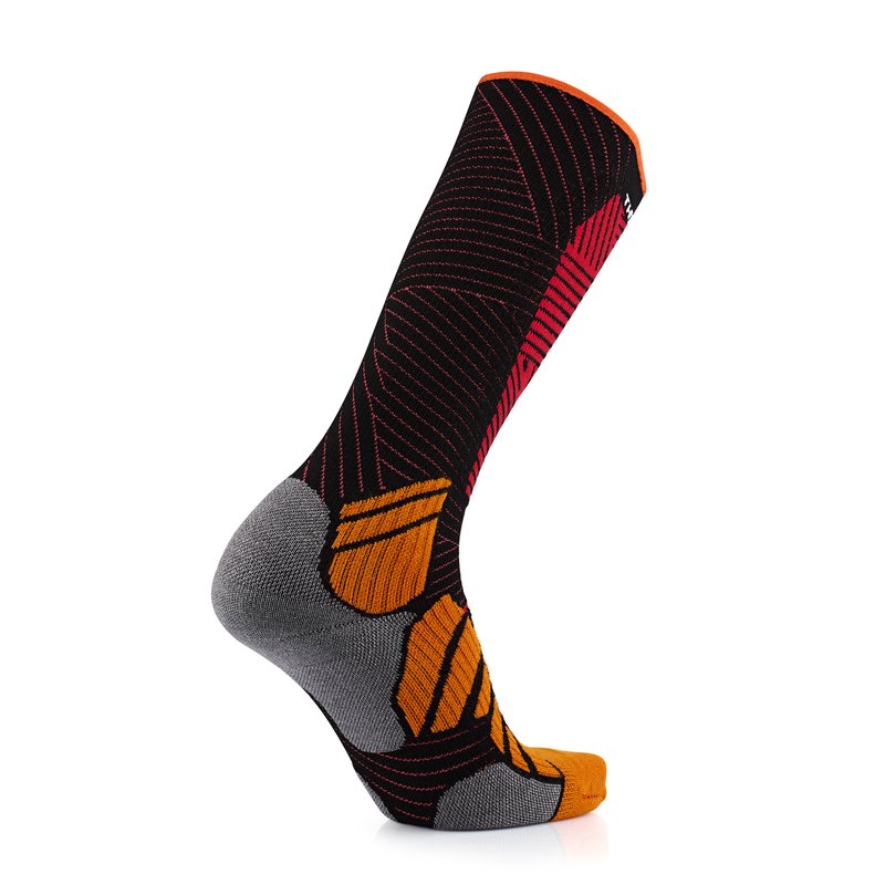 Ski socks - Ski Eruption Speed Orange/Black