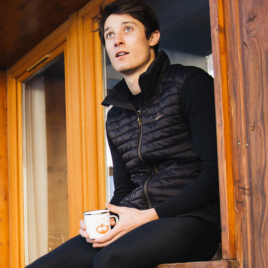 Bundle - Heated jacket men black + 5000mAh Powerbank