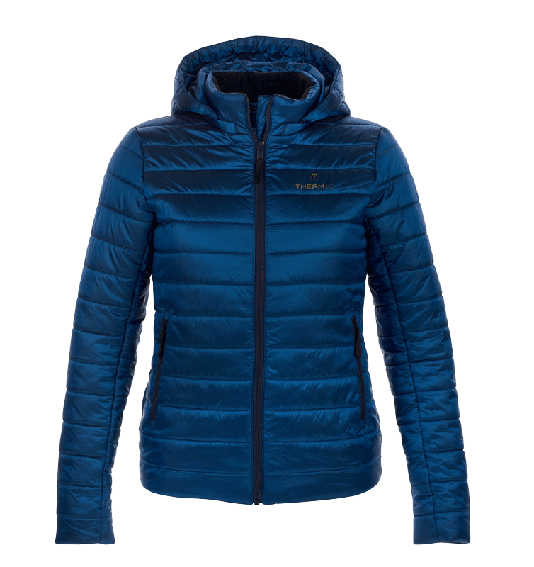 Women's trendy heated puffer jacket –