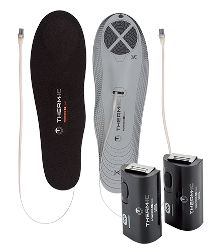 Bundle heated insoles Heat Flat C-Pack 1300B batteries Therm