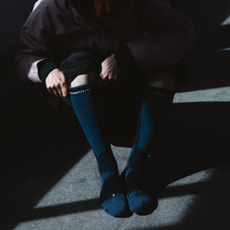 Ski socks - Ski Eruption Speed Navy/Sea Blue