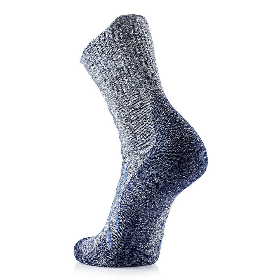 Trekking UltraCool Linen Crew Lady Gris bleu