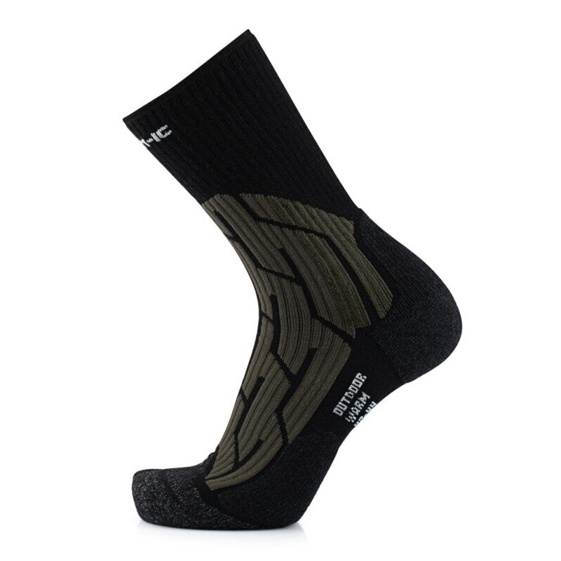 Chaussettes de randonnée - Outdoor Merino Noir/Gris souris
