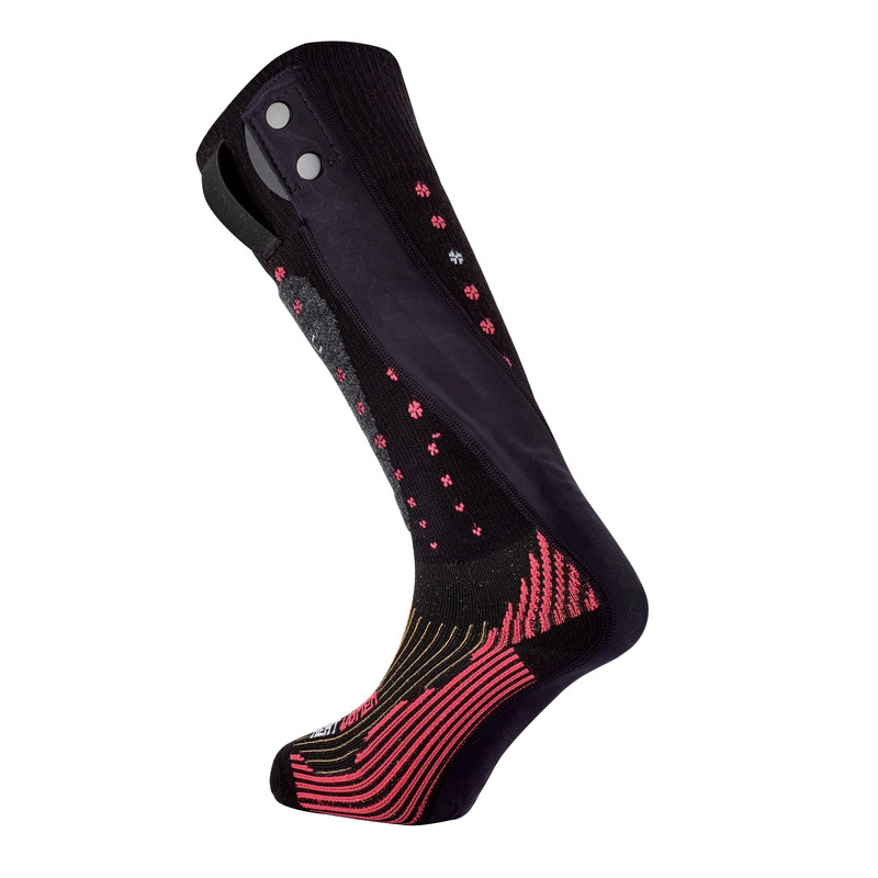 1 Pair HIGH PERFORMANCE Ladies Long Hose Thermal Ski Socks Dark Pink UK 4-7