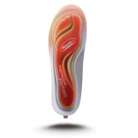 Therm-ic Trim Fit Heated In-Sole Blue/Orange Size:one size 
