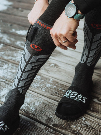 THERM-IC パワーソックスヒートユニ　sパック-1400b 39-41 Heat Fusion Uni ND heated socks + batteries S-Pack 1400B