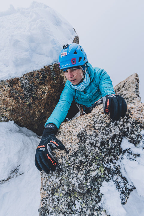 Mountaineering gloves