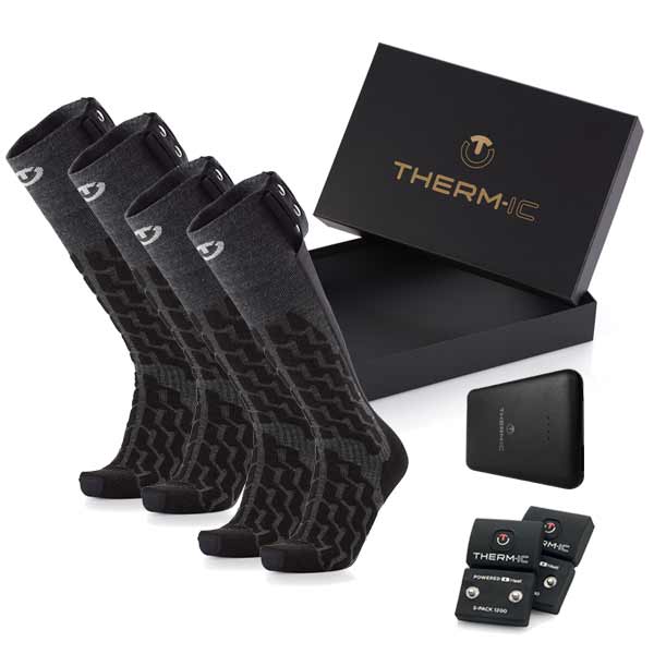 Gift set - Ski heated socks - unisex