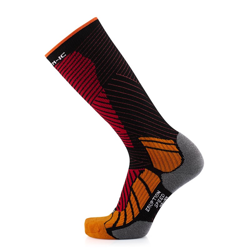 Ski socks - Ski Eruption Speed Orange/Black