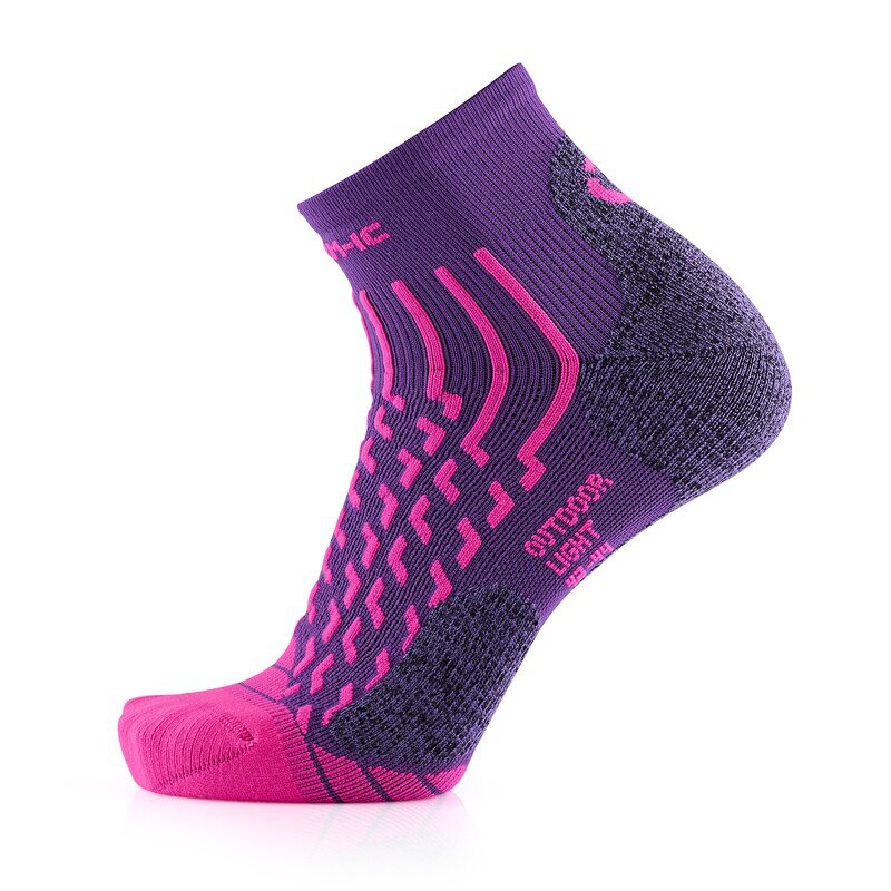 Wandersocken – Outdoor Light Ankle Damen violett/magenta