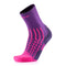 Wandersocken – Outdoor Light Crew Damen violett/magenta