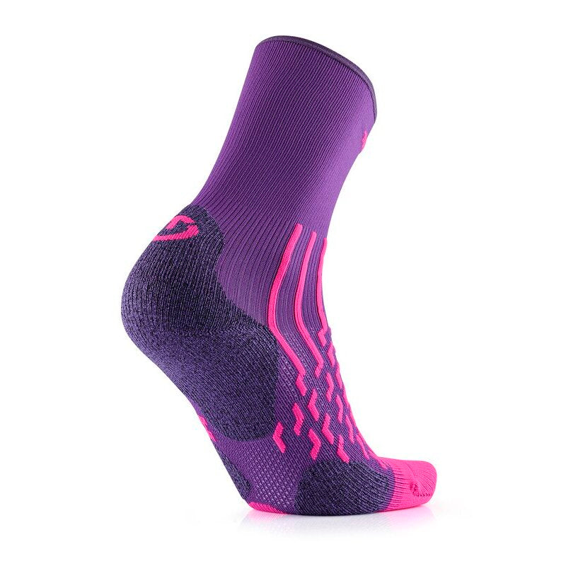 Wandersocken – Outdoor Light Crew Damen violett/magenta
