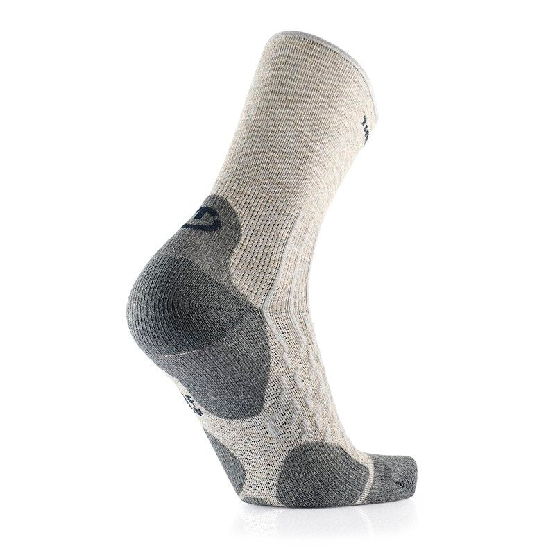 Wandersocken – Outdoor Light Linen Crew Hellgrau/Anthrazit