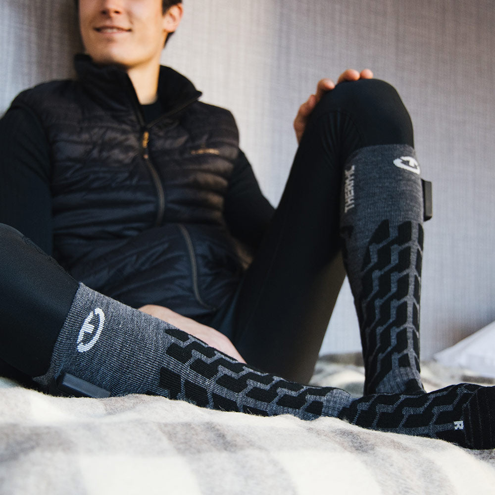 Bundle - Calcetines calefactables de esquí Heat Fusion unisex ND + S-Pack 700B