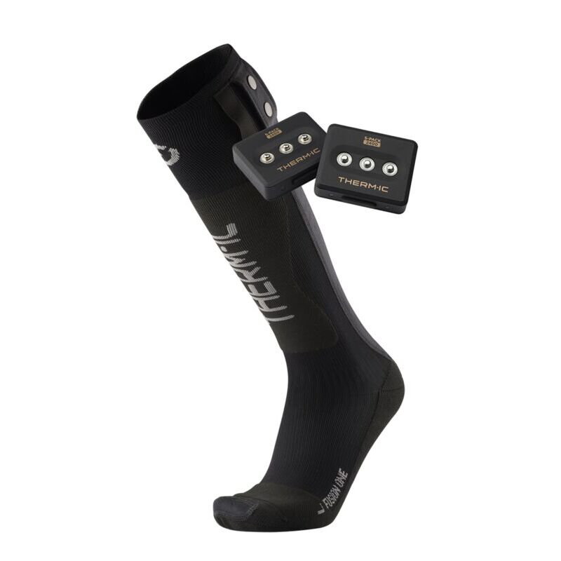 Bundle - heated ski socks Heat Fusion One + S-Pack 2400