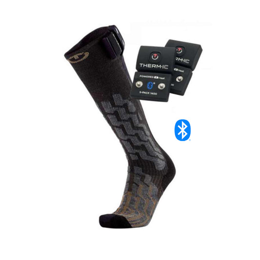 Bundle - heated ski socks Heat Fusion women + S-Pack 1400B