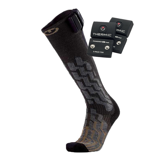 Bundle - heated ski socks Heat Fusion women + S-Pack 700