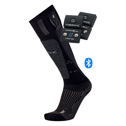 Bundle - heated ski socks - Heat Uni ND + S-Pack 1400B batteries