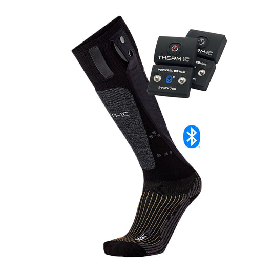 Bundle - heated ski socks Heat Uni ND + S-Pack 700B