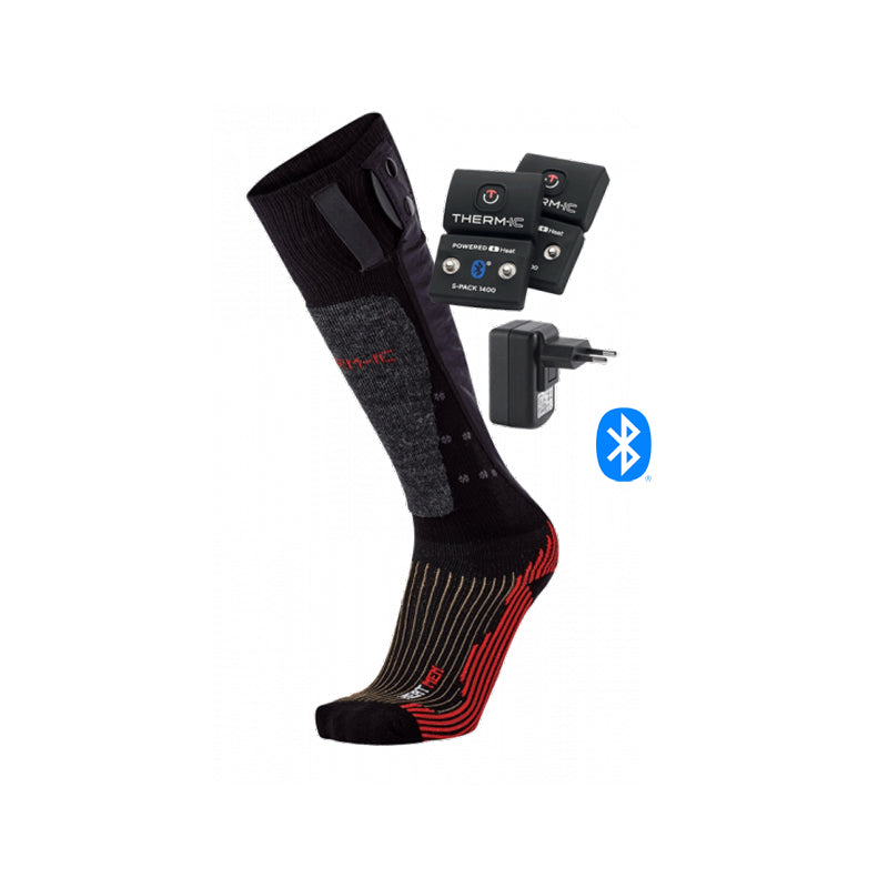 Set - beheizbare Skisocken - Ski Heat ND Mann + S-Pack 1400B