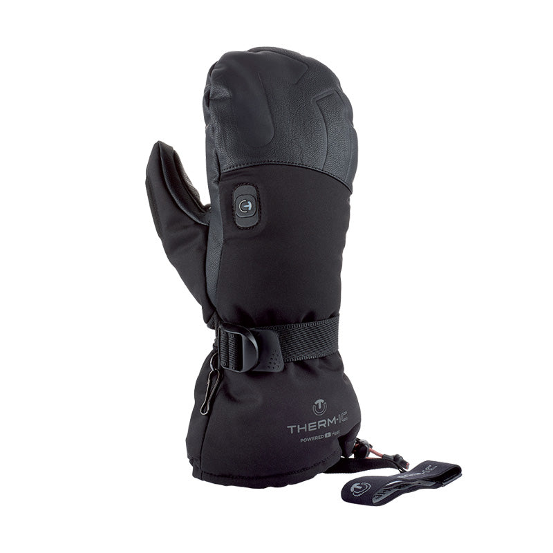 Gants De Ski En Acrylique Pour Homme Et Femme - Coupe-vent, Isolés Pour Temps Froid, Taille M, Noir