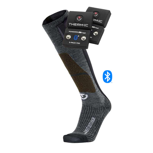 Heat Fusion Outdoor heated socks + batteries S-Pack 700B | Therm