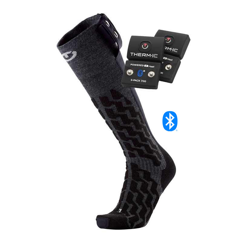 Bundle - Calcetines calefactables de esquí Heat Fusion unisex ND + S-Pack 700B