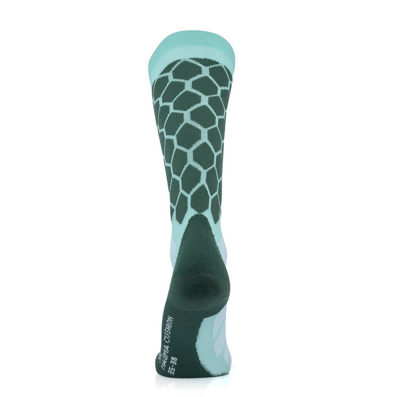 Kids ski socks - Ski Magma Cushion Junior Green/Aqua