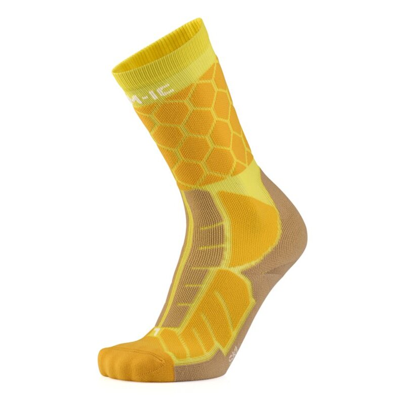 Kids ski socks - Ski Magma Cushion Junior Orange/Yellow