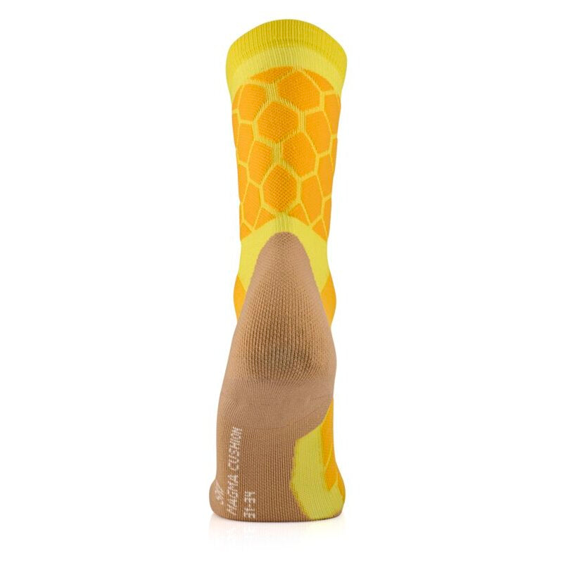 Kids ski socks - Ski Magma Cushion Junior Orange/Yellow