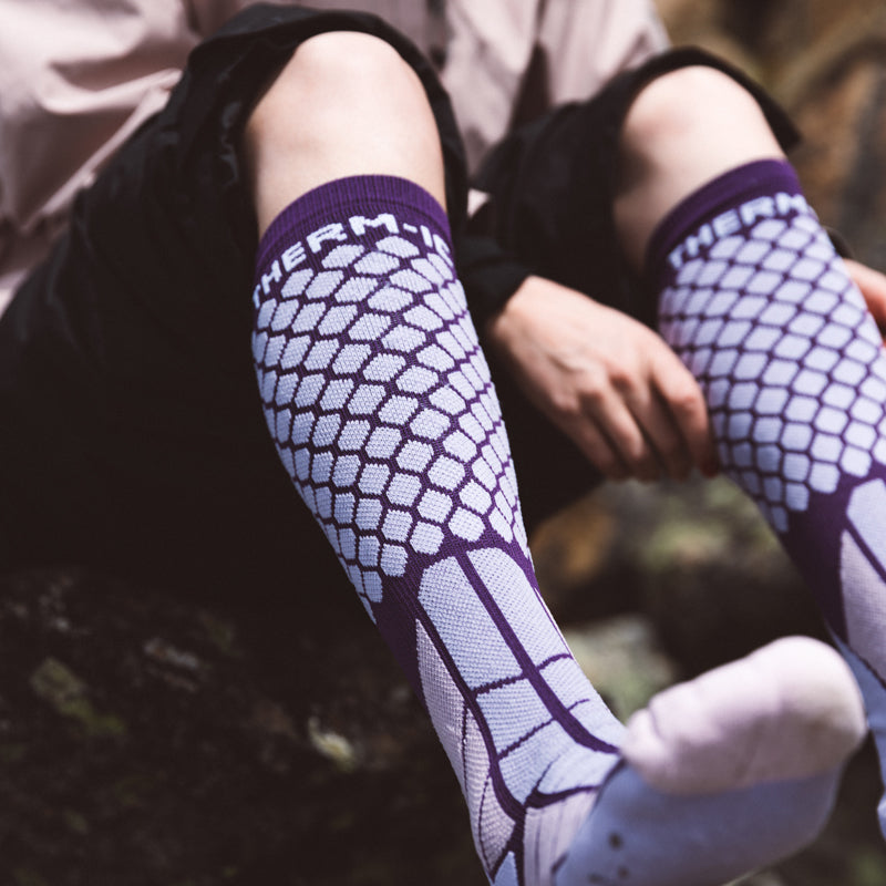 Ski socks - Ski Magma Cushion Lady Lavender/Violet