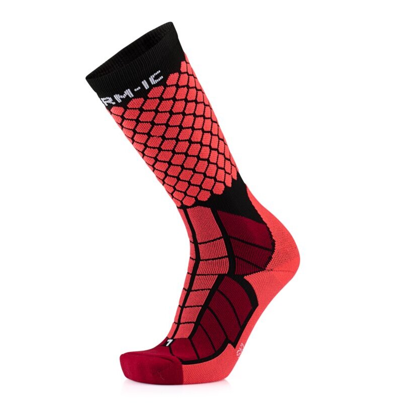 Ski socks - Ski Magma Cushion Red/Black
