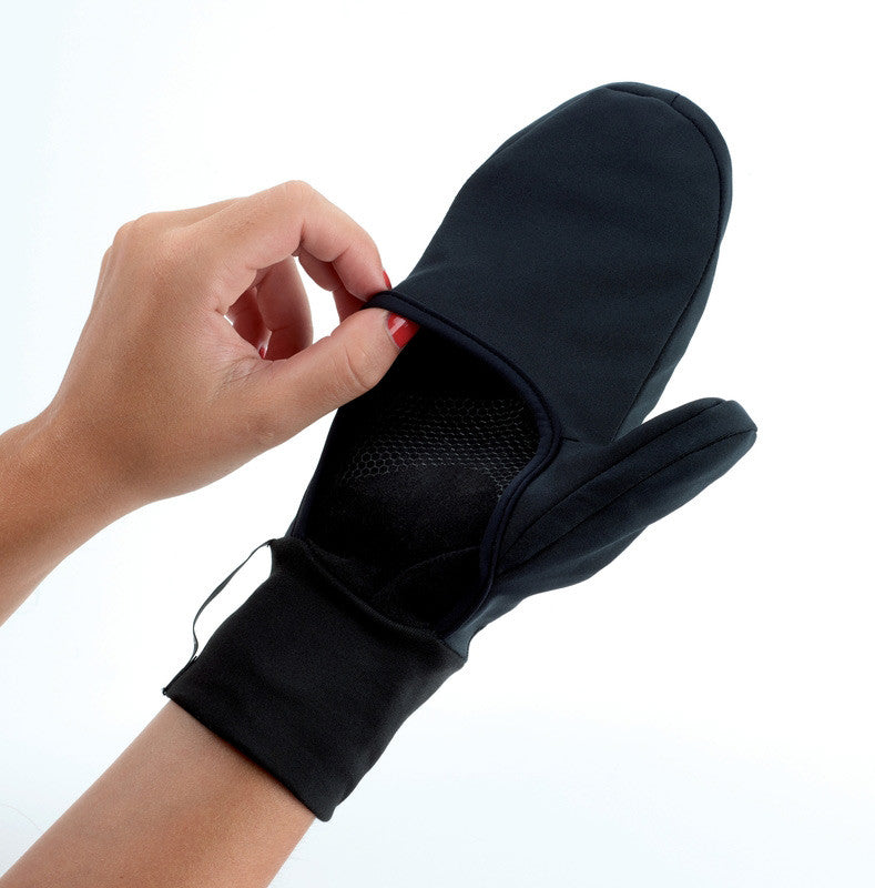 fingerlose handschuhe mit klappe Verwandelbare Handschuhe dank einer winddichten Klappe in Fäustlinge – Therm-ic.com