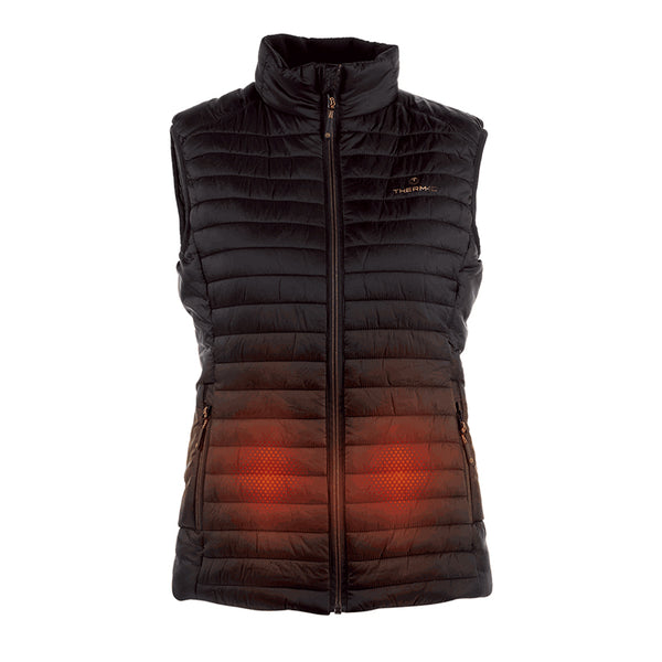 Veste Chauffante Femme Amazon Gilet Chauffant Pour Femme Seenlast - Batterie Incluse - Chauffage 4 Zones - Idéal Hiver, Moto, Randonnée Chauffage 4 Zones Réglable