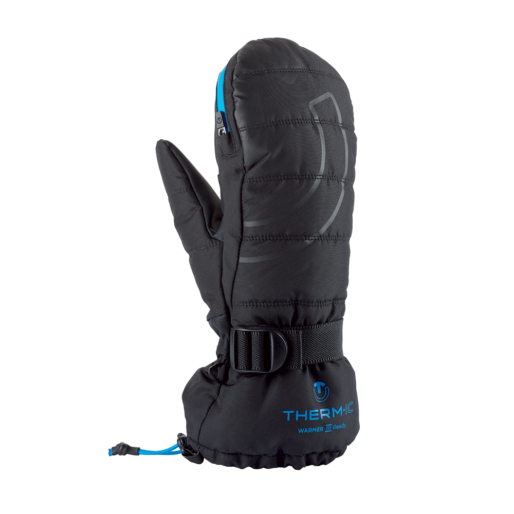 Ski mittens with warmer pocket Warmer Ready blue –