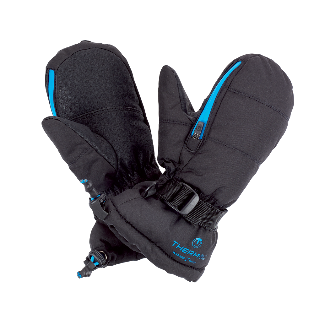 thermo handschuhe kinder Skihandschuhe mit Wärmetasche – Warmer Ready Junior blau