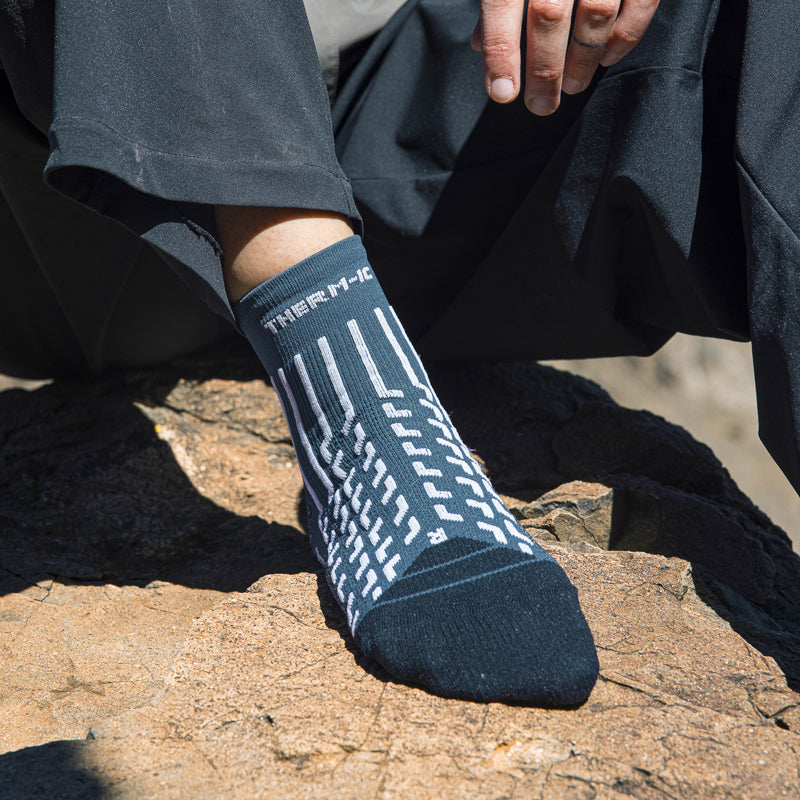Calcetines de senderismo - Outdoor Light Ankle Blanco/Azul marino