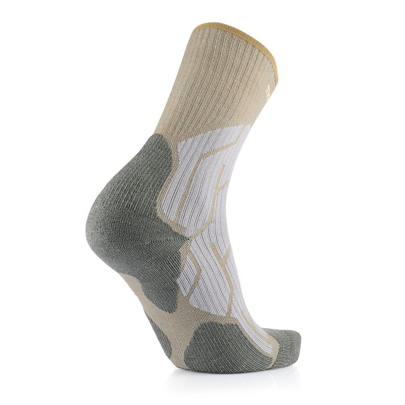 Hiking Socks - Outdoor Merino Women Beige/Grey