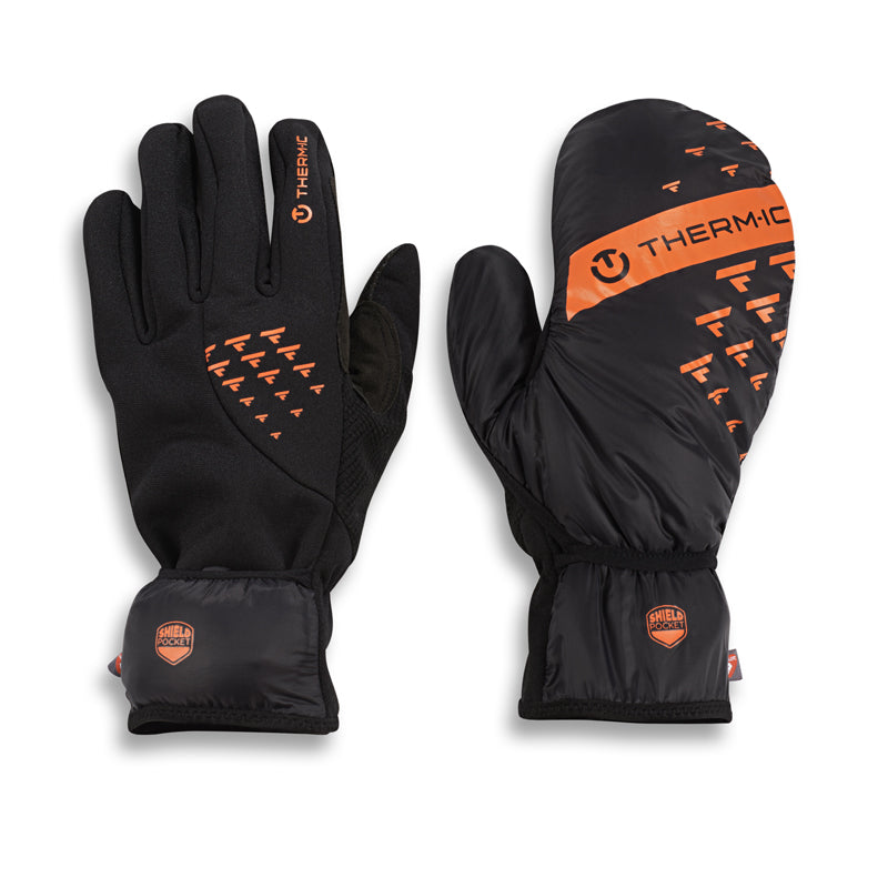 Skihandschuhe - Touring Versatile Schwarz/Orange