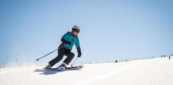 Gants chauds de ski femme