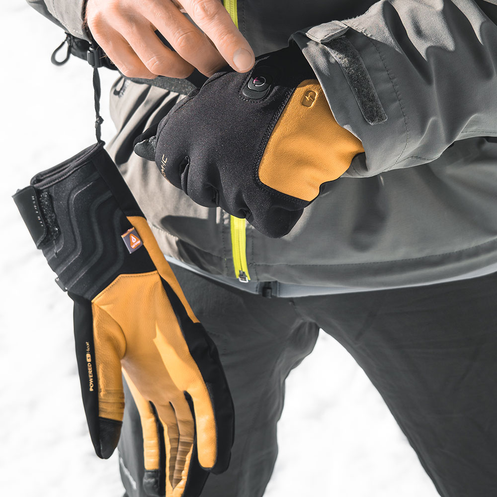 Thin Heated gloves therm-ic